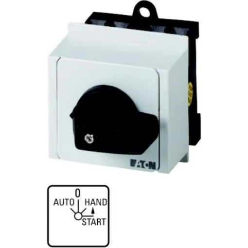 Eaton, 2P 4 Position 45° Changeover Cam Switch, 690V (Volts), 20A, Toggle Actuator - 076423 T0-2-15907/IVS product image