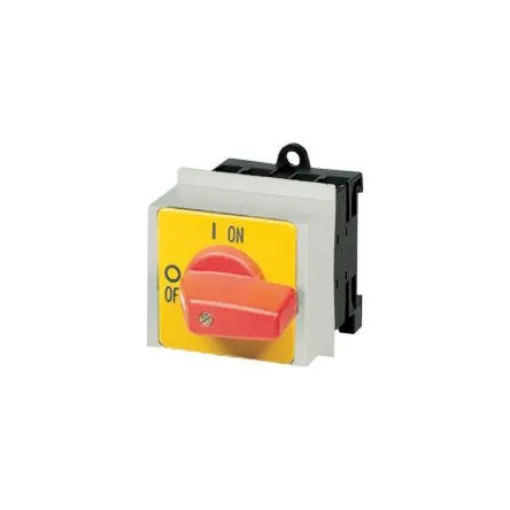 Eaton, 3P 2 Position 90° On-Off Cam Switch, 690V (Volts), 20A, Short Thumb Grip Actuator - 084329 T0-2-1/IVS-RT product image