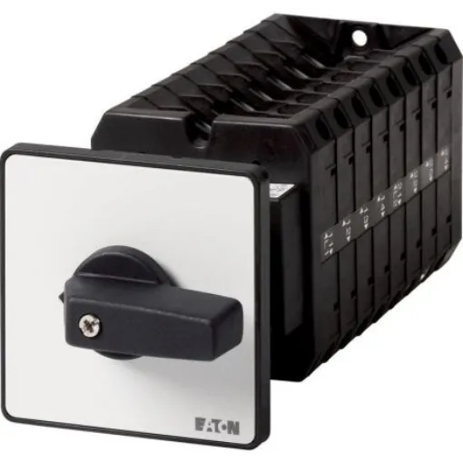 Eaton, 2P 8 Position 45° Multi Step Cam Switch, 690V (Volts), 63A, Toggle Actuator - 091261 T5B-8-15142/Z product image
