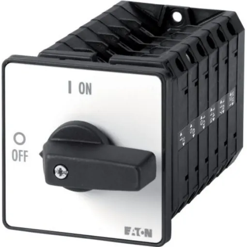 Eaton, 3P 4 Position 60° Multi Speed Cam Switch, 600V (Volts), 100A, Short Thumb Grip Actuator - 094749 T5-6-8609/E product image