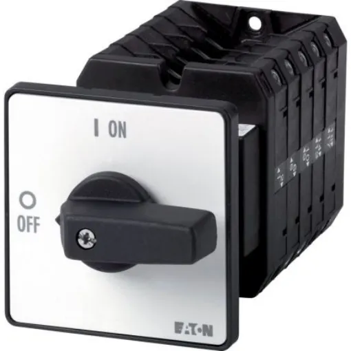 Eaton, 3P 4 Position 45° Multi Step Cam Switch, 690V (Volts), 100A, Short Thumb Grip Actuator - 095545 T5-5-15144/Z product image