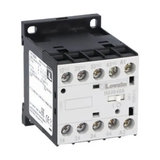 Lovato BG 11BG00 Control Relay, 48 V ac Coil, 4-Pole, 4NO - 11BG0040A048 product image