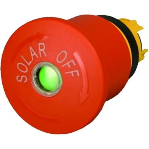 Eaton Push Button Switch, Panel Mount, 22.5mm Cutout, IP66, IP67, IP69K - 150673 M22-SOL-PVT45P-MPIQ product image