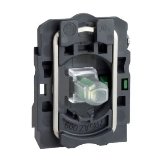 Schneider Electric ZB Series Contact & Light Block for Use with General purposes or specific applications, 600V, White - ZB5AW0G11 product image