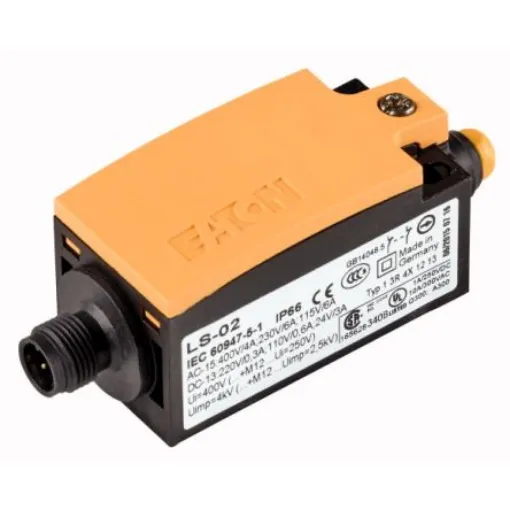 Eaton Plunger Limit Switch, 2NC, IP66, Plastic Housing, 400V ac Max, 4A Max - 178128 LS-02-M12A product image