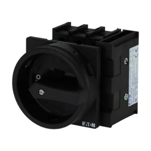 Eaton, 3P + N 90° On-Off Cam Switch, 690V (Volts), 40A, Door Coupling Rotary Drive Actuator - 199900 P1-40/EA/SVB-SW/N product image
