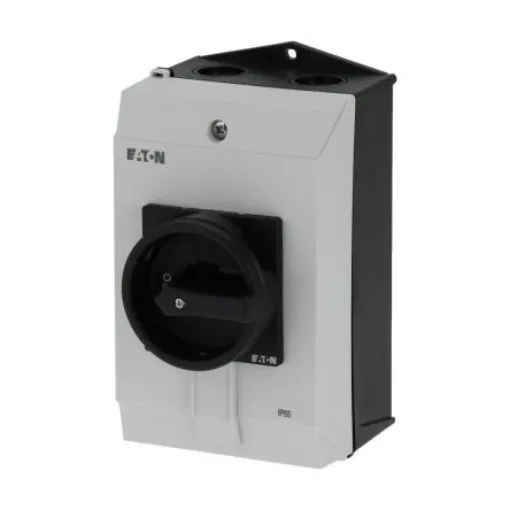 Eaton, 3P + N 90° On-Off Cam Switch, 690V (Volts), 40A, Door Coupling Rotary Drive Actuator - 199925 P1-40/I2H/SVB-SW product image