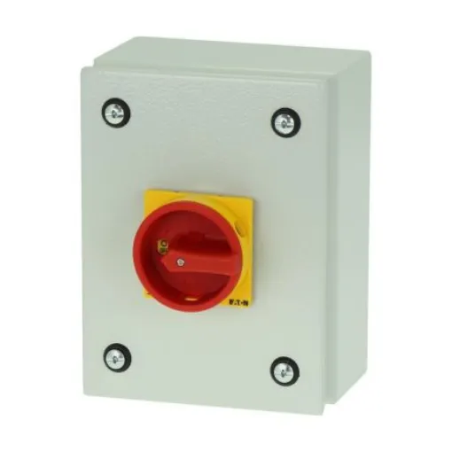 Eaton, 3P + N 90° On-Off Cam Switch, 690V (Volts), 40A, Door Coupling Rotary Drive Actuator - 199948 P1-40/SE1/SVB/N product image