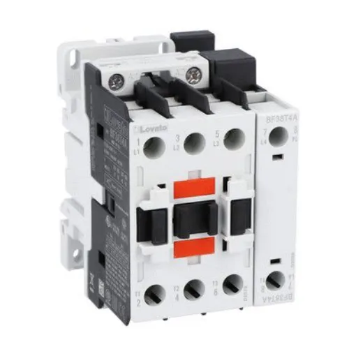 Lovato BF38 Contactor, 48 V Coil, 4-Pole, 56 A, 62 kW, 690 V - BF38T4A04860 product image