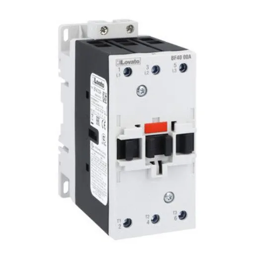 Lovato BF40 Contactor, 120 V Coil, 3-Pole, 40 A, 18.5 kW, 1 kV - BF4000A12060 product image