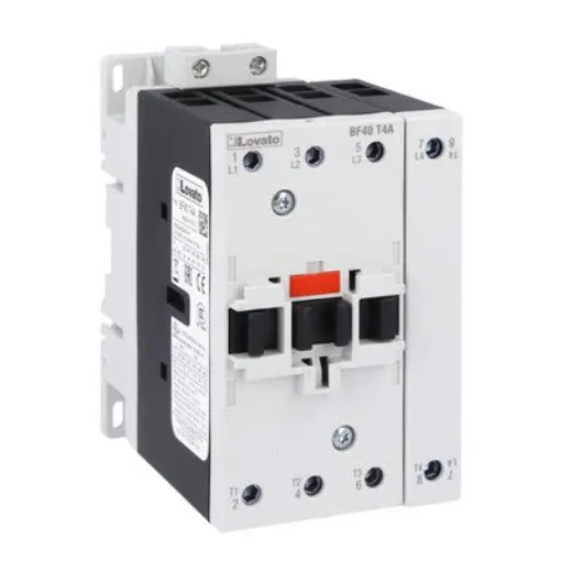 Lovato BF40 Contactor, 220 V ac Coil, 4-Pole, 70 A, 79 kW, 690 V - BF40T4A22060 product image