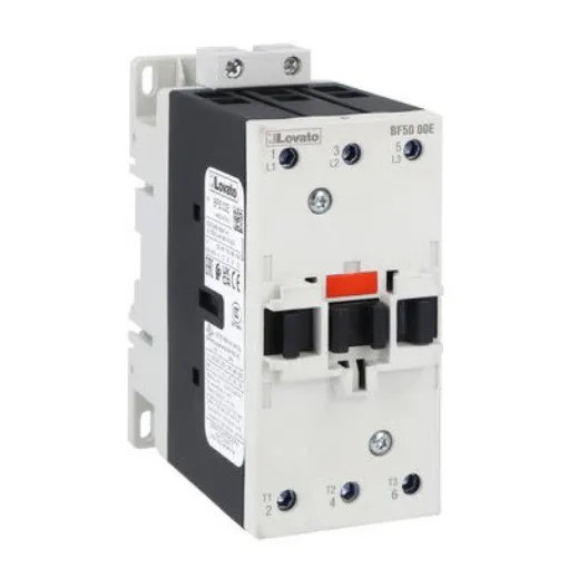 Lovato BF50 Contactor, 110 V ac/dc Coil, 3-Pole, 50 A, 37 kW, 690 V - BF5000E110 product image