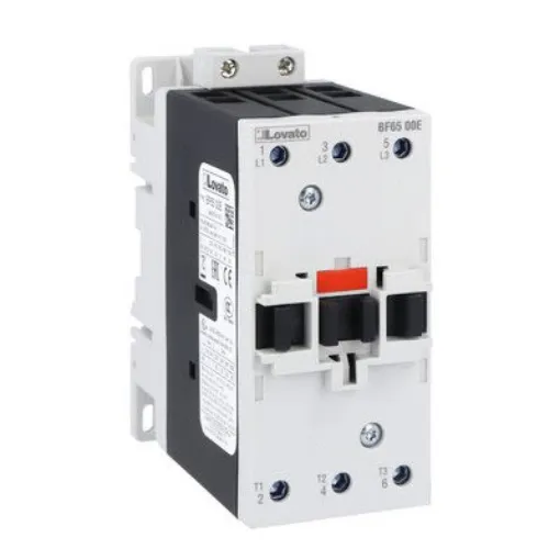 Lovato BF65 Contactor, 110 V ac/dc Coil, 3-Pole, 65 A, 45 kW, 690 V - BF6500E110 product image