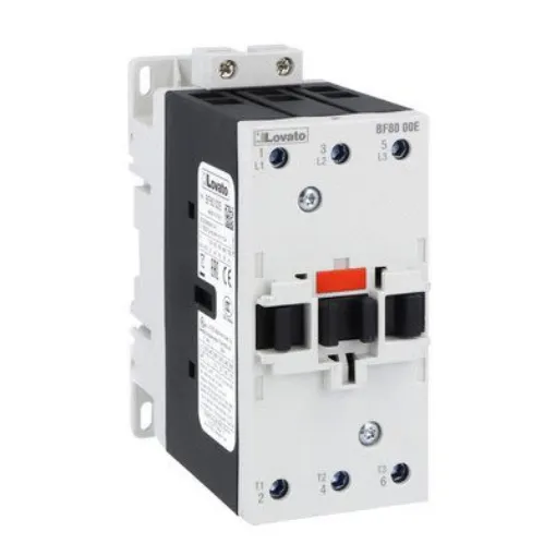 Lovato BF80 Contactor, 575 V ac Coil, 3-Pole, 80 A, 120 kW, 690 V - BF8000A57560 product image