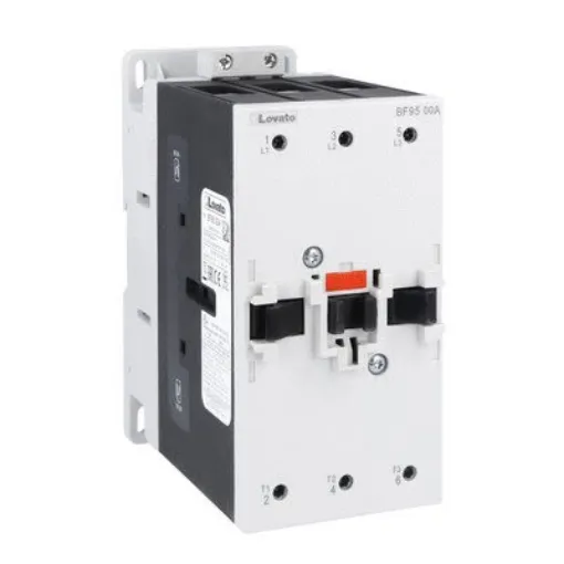 Lovato BF95 Contactor, 24 V ac Coil, 3-Pole, 95 A, 90 kW, 690 V - BF9500A02460 product image