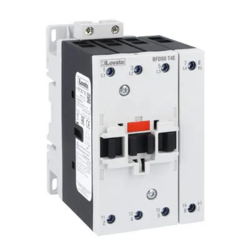 Lovato BFD80 Contactor, 48 V ac/dc Coil, 4-Pole, 80 A, 690 V - BFD80T4E024 product image