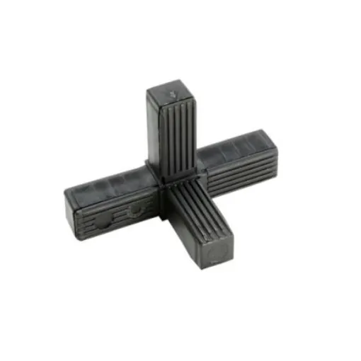 RS PRO 4-Way Connector, Square Tube Connector, Strut Profile 25 mm - 2741116 product image