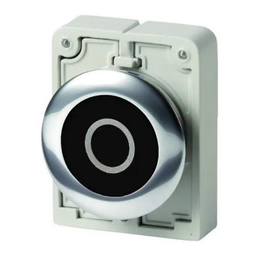 Eaton RMQ Titan M30 Series Push Button, Momentary, 30.5mm Cutout, IP66, IP67, IP69K - 182937 M30C-FDR-S-X0 product image