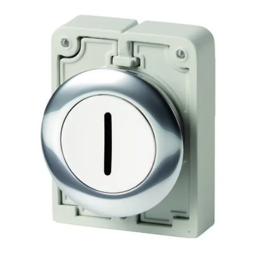 Eaton RMQ Titan M30 Series Push Button, Momentary, 30.5mm Cutout, IP66, IP67, IP69K - 182938 M30C-FDR-W-X1 product image