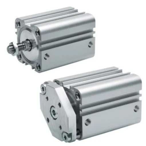 EMERSON – AVENTICS Pneumatic Compact Cylinder - 0822396609, 63mm Bore, 80mm Stroke, KPZ Series, Double Acting product image