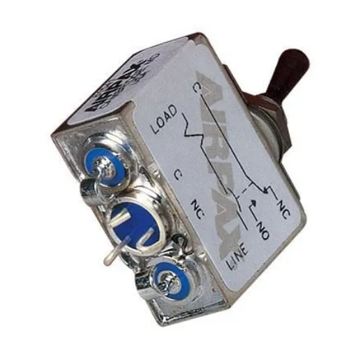 Sensata Airpax Airpax Thermal Circuit Breaker - AP7  Single Pole Panel Mount, 20A Current Rating - AP7-1-51-203 product image