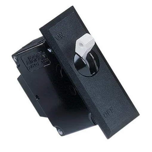 Sensata Airpax Airpax Thermal Circuit Breaker - IEG1  Single Pole Panel Mount, 10A Current Rating - IEG1-1-72-10.0-A-21-V product image