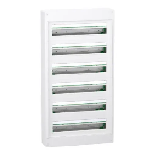 Schneider Electric White Plastic LVSX Enclosure - 6 Hole - LVSXT624 product image