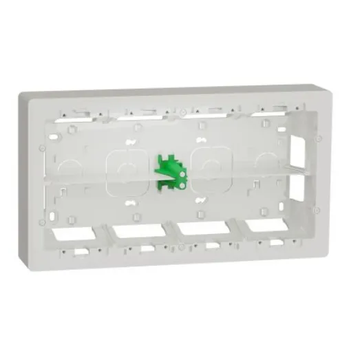 Schneider Electric White ABS New Unica Control Station Enclosure - 10 Hole - NU821020 product image