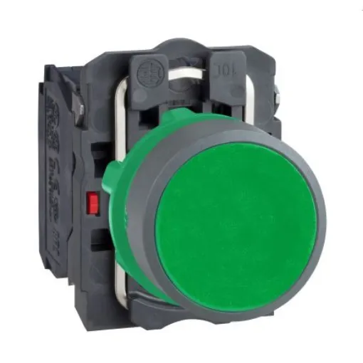 Schneider Electric XB5 Series Push Button, 22mm Cutout, 1 NO + 1 NC, 600V, IP66, IP67 - XB5AA35C0 product image