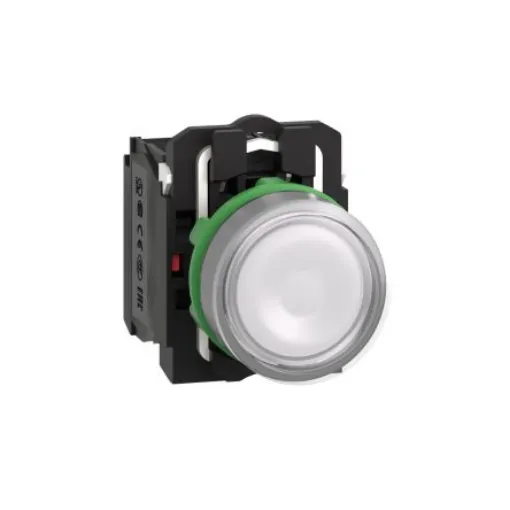 Schneider Electric XB5 Series Illuminated Push Button, 22mm Cutout, SPDT, 24V, IP66, IP67 - XB5AW31B5C0 product image