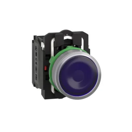 Schneider Electric XB5 Series Illuminated Push Button, 22mm Cutout, SPDT, 24V, IP66, IP67 - XB5AW36B5C0 product image