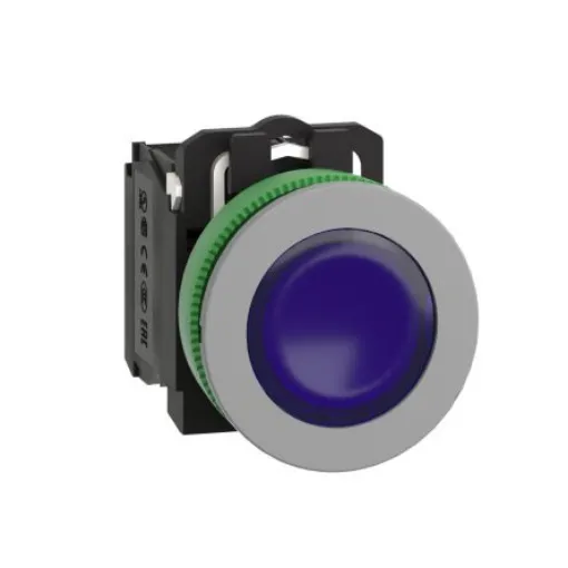 Schneider Electric XB5 Series Illuminated Push Button, Panel Mount, 30.5mm Cutout, SPDT, 24V - XB5FW36B5C0 product image