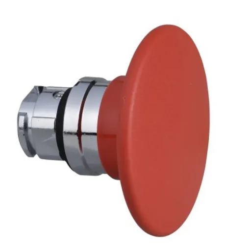 Schneider Electric Harmony XB4 Series Red Spring Return Push Button Head, 22mm Cutout, IP66, IP67, IP69(IP69K) - ZB4BR4 product image