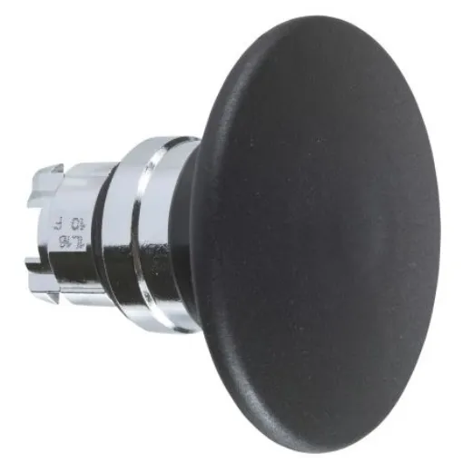 Schneider Electric Harmony XB4 Series Black Latching Push Button Head, 22mm Cutout, IP66, IP67, IP69(IP69K) - ZB4BS62 product image
