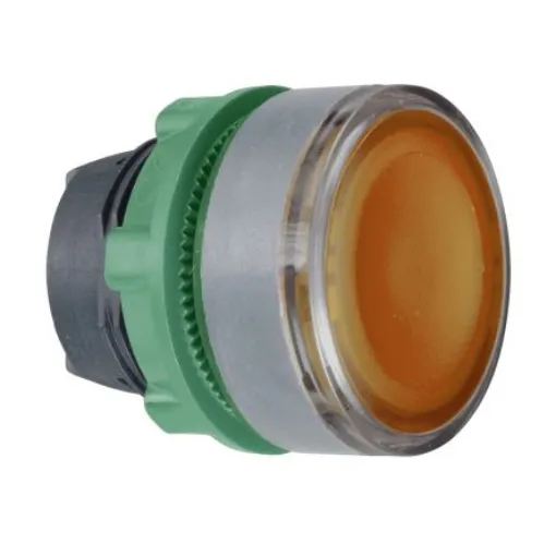 Schneider Electric Harmony XB5 Series Red Illuminated Push Push Push Button Head, 22mm Cutout, IP66, IP67 - ZB5AH083C0 product image