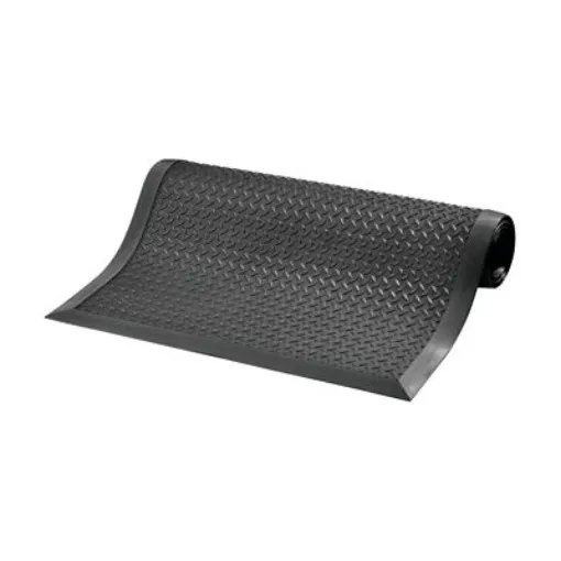 Notrax 489S 100% Nitrile Rubber Anti-Fatigue Mat, 2.1m x 91cm x 12.7mm - 489S002MBL product image
