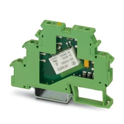 Phoenix Contact DIN Rail Relay Module, 24V ac/dc Coil, DPST - 2941154 product image