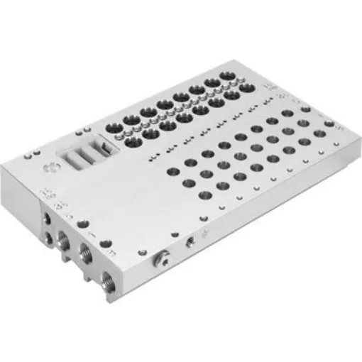 Festo VABM Pneumatic Manifold Fitting G 1/8 G 1/8 - VABM-L1-10G-G18-20-M-GR product image