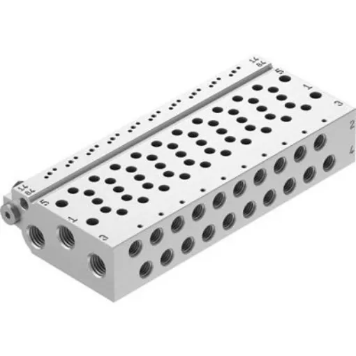 Festo VABM Pneumatic Manifold Fitting G 1/8 G 1/8 - VABM-L1-10HW-G18-9 product image