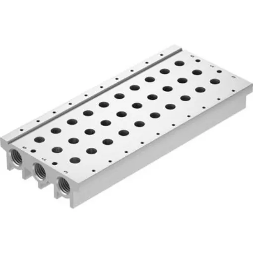 Festo VABM Pneumatic Manifold Fitting G 3/8 G 1/4 - VABM-L1-18S-G38-14 product image