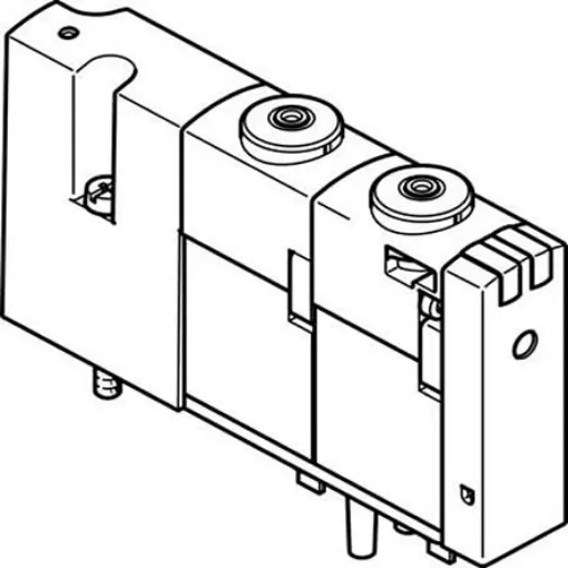 Festo 2x3/2, Closed, Monostable Solenoid Valve - Electrical VOVC Series 24V dc, 565450 - VOVC-BT-T32C-MT-F-1T1 product image