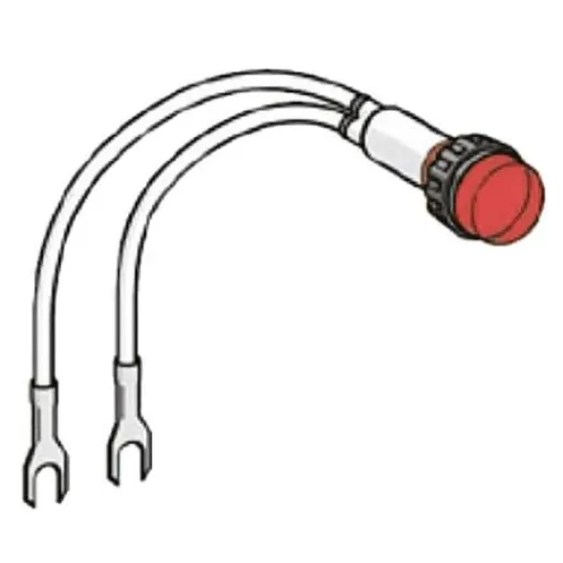 Schneider Electric Red Pilot Light Head, 440V - GV2SN34 product image