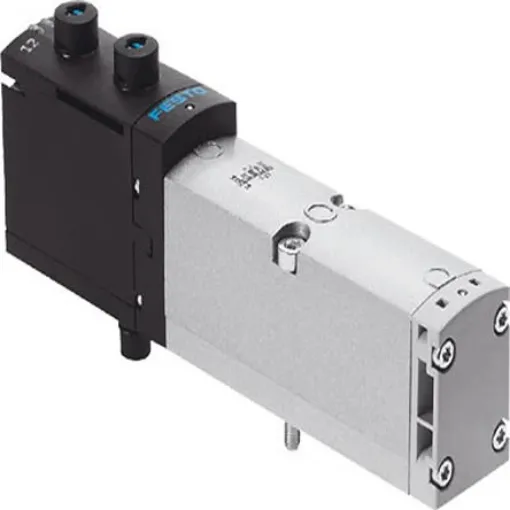 Festo 2x2/2 Closed, Monostable Solenoid Valve - Electrical G 1/4 VSVA Series 24V dc, 8033078 - VSVA-B-T22C-AZ-A1-1T1L product image
