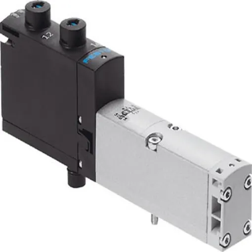 Festo 2x2/2 Closed, Monostable Solenoid Valve - Electrical G 1/8 VSVA Series 24V dc, 8033493 - VSVA-B-T22C-AZ-A2-1T1L product image