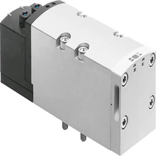 Festo 2x2/2 Closed, Monostable Solenoid Valve - Electrical G 1/2 VSVA Series 24V dc, 8034982 - VSVA-B-T22C-AZH-D2-1T1L product image