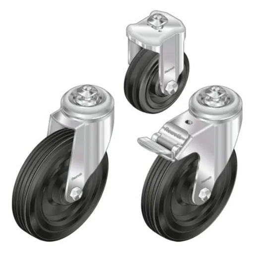 Bosch Rexroth Swivel Castor Wheel, 800N Capacity, 125mm Wheel - 3842547838 product image