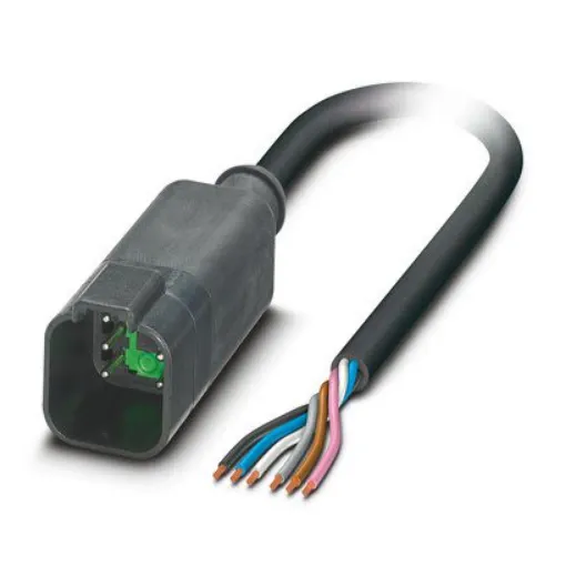Phoenix Contact Straight 6 way Free Ends to Straight Male 6 way Deutsch Actuator/Sensor Cable, 5m - 1415032 product image