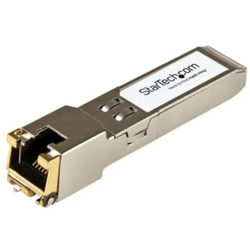 StarTech.com Palo Alto Networks Compatible RJ45 Copper SFP Transceiver Module, Full Duplex, 10000Mbit/s - PLUS-T-ST product image