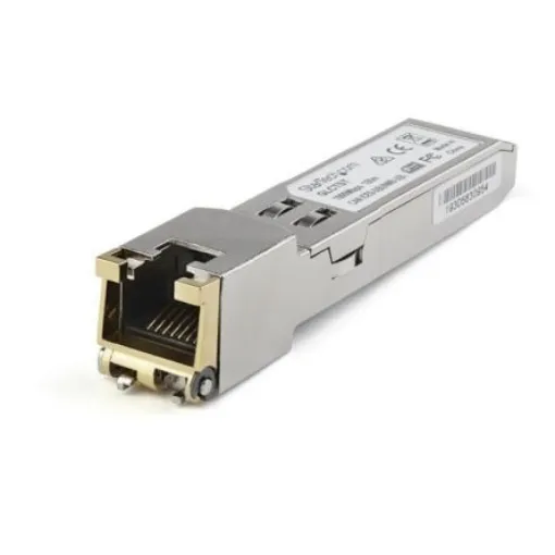 StarTech.com Juniper Compatible RJ45 Copper SFP Transceiver Module, Full Duplex, 1000Mbit/s - RXGETSFPST product image