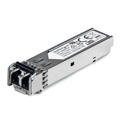 StarTech.com MSA Compatible LC Single Mode SFP Transceiver Module, Half/Full Duplex, 155Mbit/s - SFP100BEXST product image